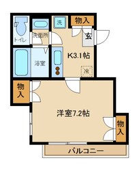 Residence北新宿の物件間取画像